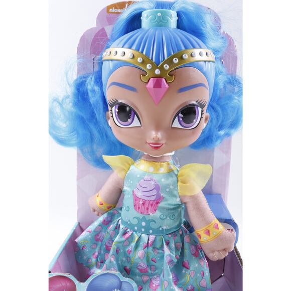Shimmer and Shine Doll Fisher-Price Singing Birthday Wishes Blue Dress Doll - Picture 2 of 3